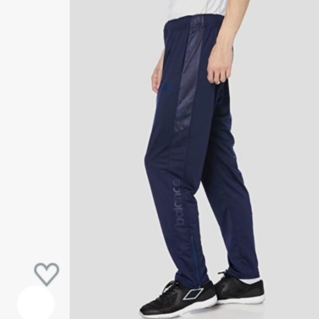 New Balance(ニューバランス)の新品 2XL newbalance stretch pants プロ仕様モデル紺 スポーツ/アウトドアのサッカー/フットサル(ウェア)の商品写真