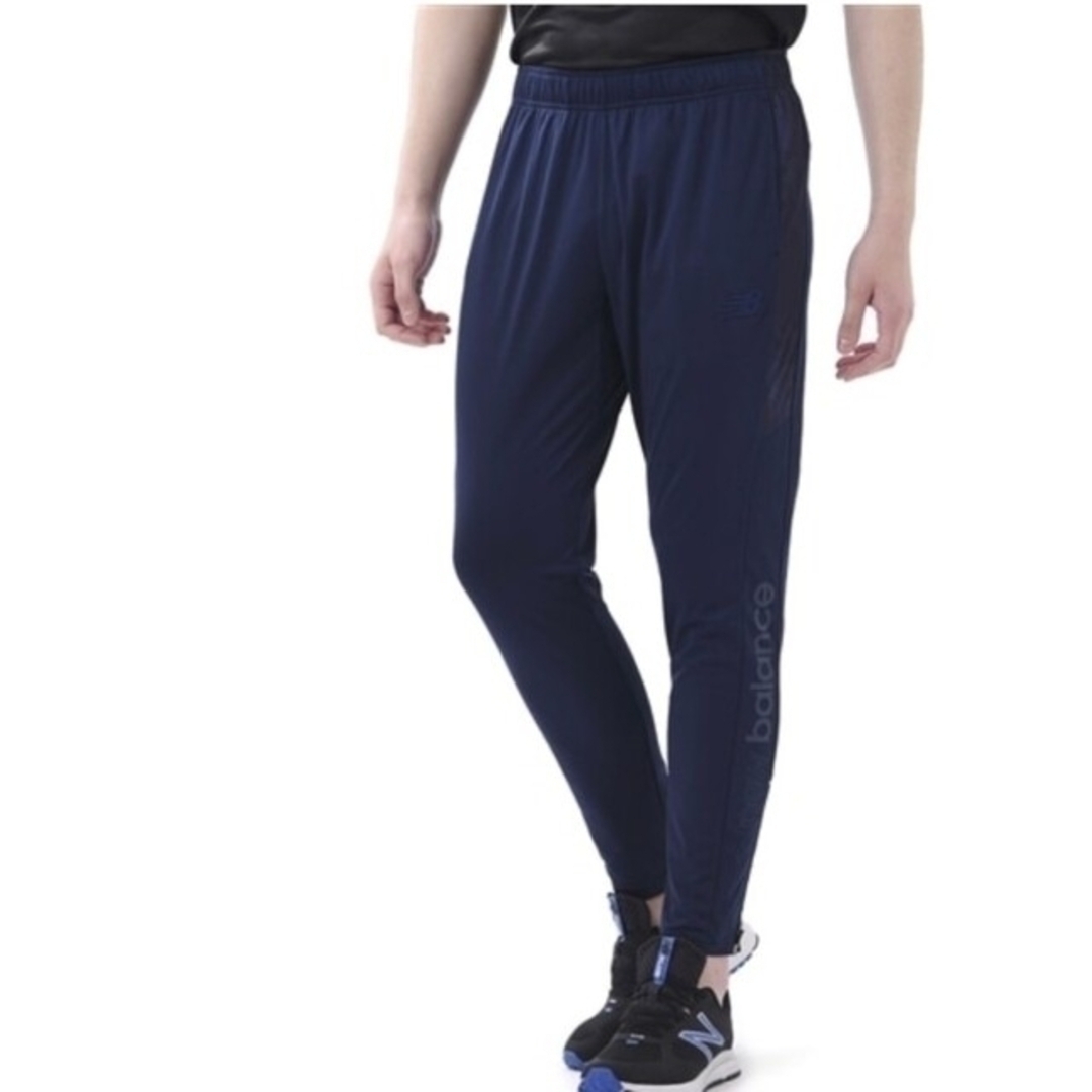 New Balance(ニューバランス)の新品 2XL newbalance stretch pants プロ仕様モデル紺 スポーツ/アウトドアのサッカー/フットサル(ウェア)の商品写真