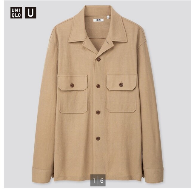 UNIQLO(ユニクロ)のUniqloU　ミリタリージャージシャツ メンズのトップス(シャツ)の商品写真