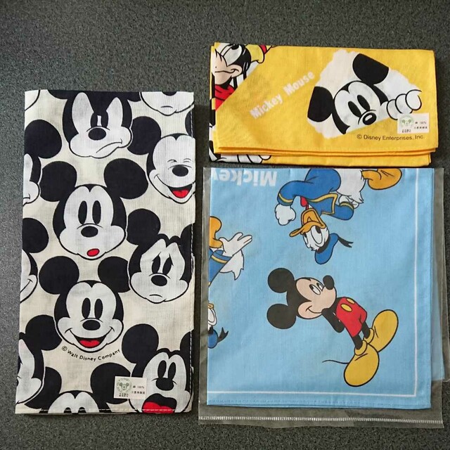 ディズニー ハンカチセット レトロ ミッキー ミニー ドナルド他 ディズニー ハンカチセット レトロ ミッキー ミニー ドナルド他