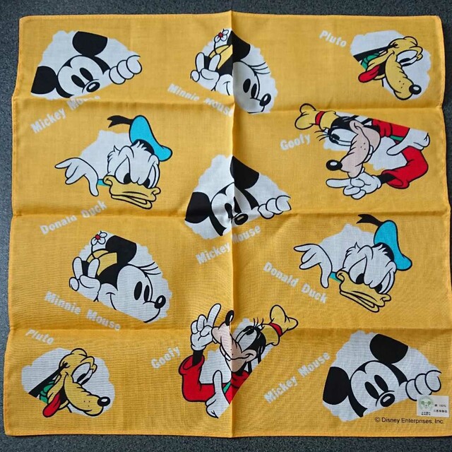 ディズニー ハンカチセット レトロ ミッキー ミニー ドナルド他 ディズニー ハンカチセット レトロ ミッキー ミニー ドナルド他