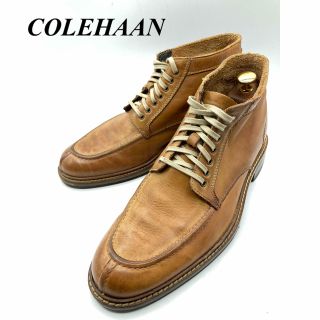 コールハーン(Cole Haan)のCOLE HAAN コールハーン　ハーフブーツ　ナチュラルブラウン(ブーツ)