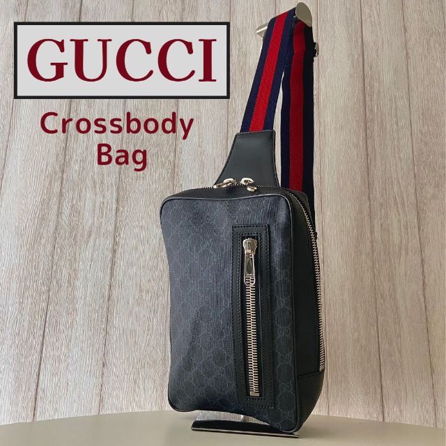 【美品】グッチ GUCCI ボディバッグ GGスプリーム レザー キャンバス | フリマアプリ ラクマ