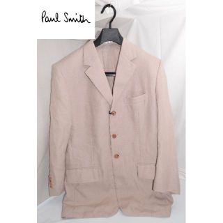 ポールスミス(Paul Smith)の新品☆Paul Smith 麻 セットアップ ジャケット＆パンツ☆ベージュ☆L(セットアップ)