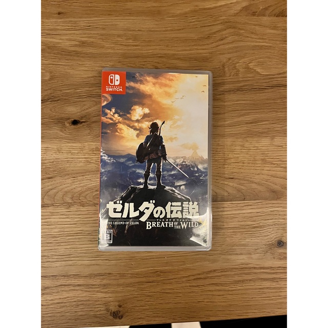 Nintendo Switch(ニンテンドースイッチ)のゼルダの伝説ブレスオブザワイルド エンタメ/ホビーのゲームソフト/ゲーム機本体(家庭用ゲームソフト)の商品写真