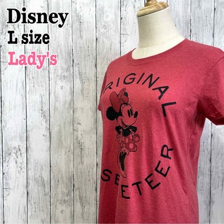 ディズニー(Disney)のDisney ディズニー ミニーマウス 可愛い レディース半袖tシャツ 海外古着(Tシャツ(半袖/袖なし))