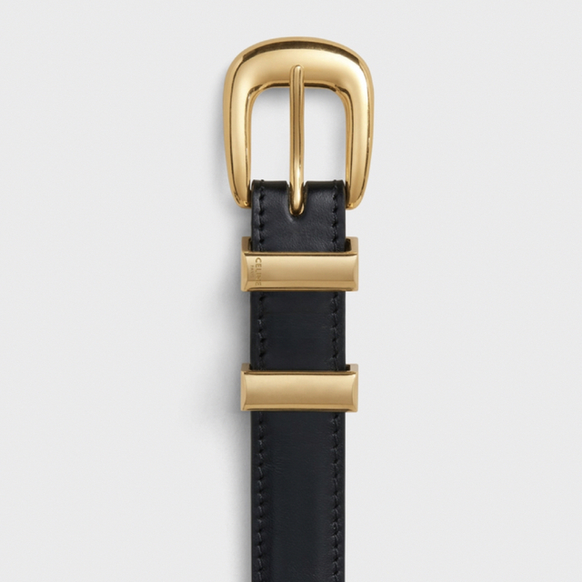 celine - CELINE スモールウェスタンベルト スムースカーフスキン