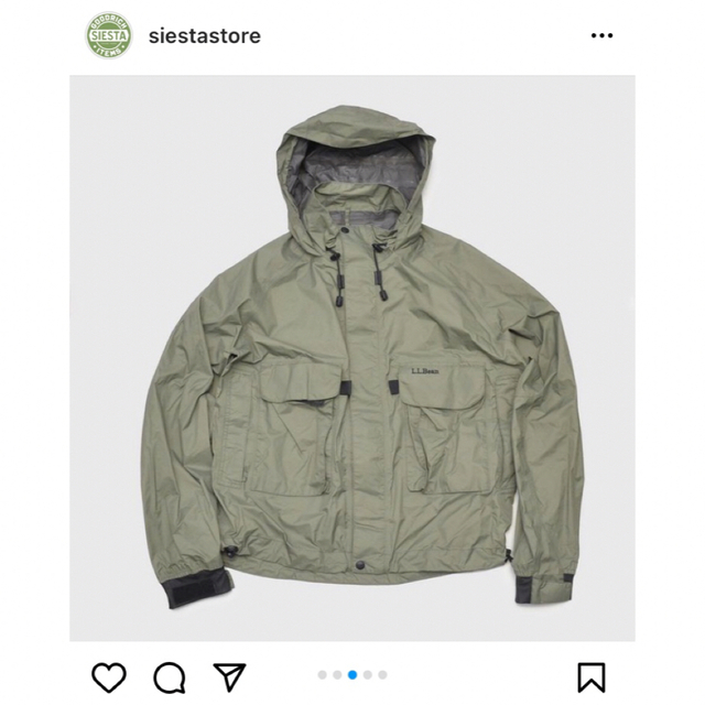 siesta store llbean GORE-TEX　エルエルビーン