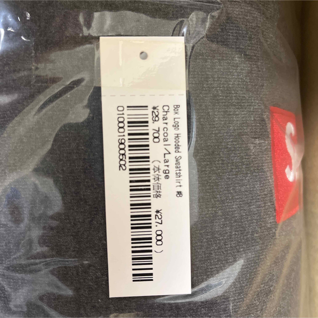 Supreme box logo Parker L 新品未使用