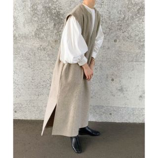 セレクトモカ(SELECT MOCA)の。様用　select MOCA by son  キーネックロングベストワンピース(ロングワンピース/マキシワンピース)