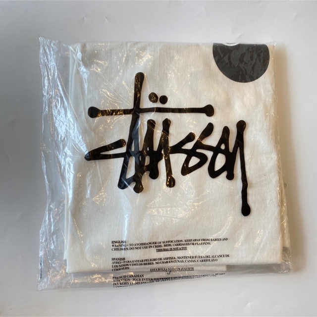 【Lサイズ】新品 タグ付き stussy 8ボール Tシャツ ホワイト