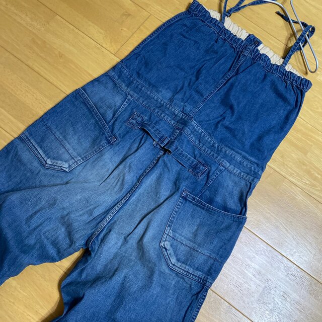 JOHNBULL(ジョンブル)のジョンブル Johnbull USED加工 サロペット 日本製 レディースのパンツ(サロペット/オーバーオール)の商品写真