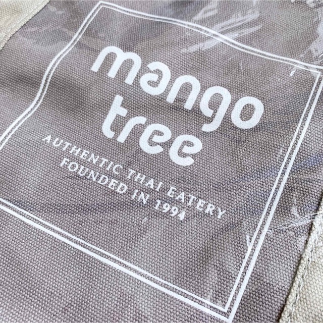 【新品】mango tree マンゴーツリー　オリジナルエコバッグ　シンプル無地 レディースのバッグ(トートバッグ)の商品写真