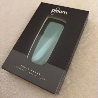 プルームテック(PloomTECH)のploom X フロントパネル　セレストブルー(タバコグッズ)