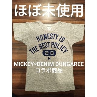 デニムダンガリー(DENIM DUNGAREE)のごん様専用【ほぼ未使用】デニム&ダンガリー ミッキーコラボ(Tシャツ/カットソー)