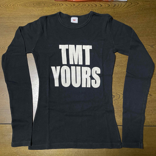 TMT Tシャツ 後染め TMT YOURS 黒 Sサイズ シングルステッチ