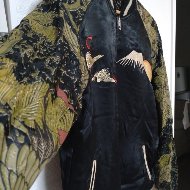 百花繚乱 リバーシブル スカジャン L 美品 経典 axishcl.com