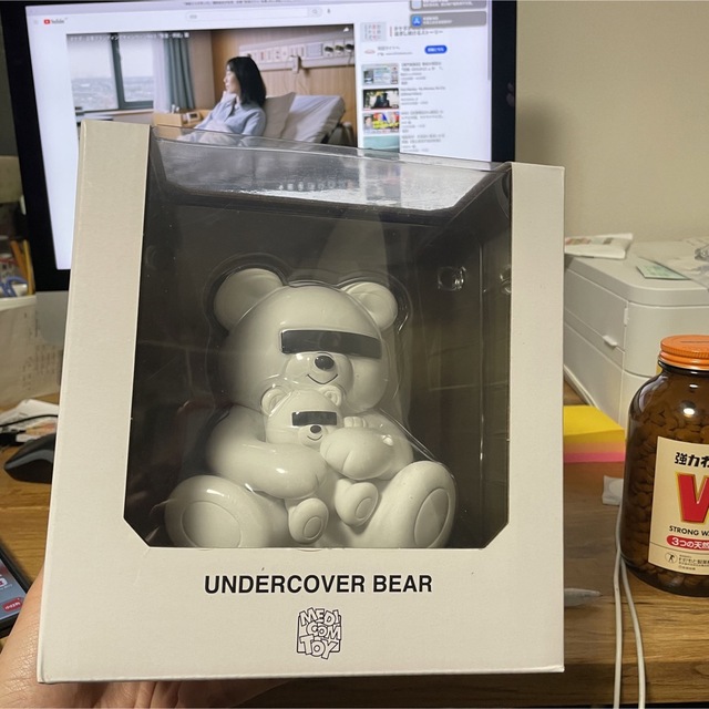新品二個セット　アンダーカバーVCD UNDERCOVER BEAR フィギュア