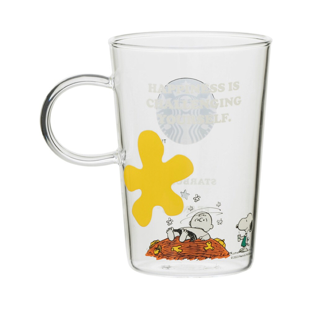 スターバックスグラスマグPEANUTS  Charlie Brown 335ml