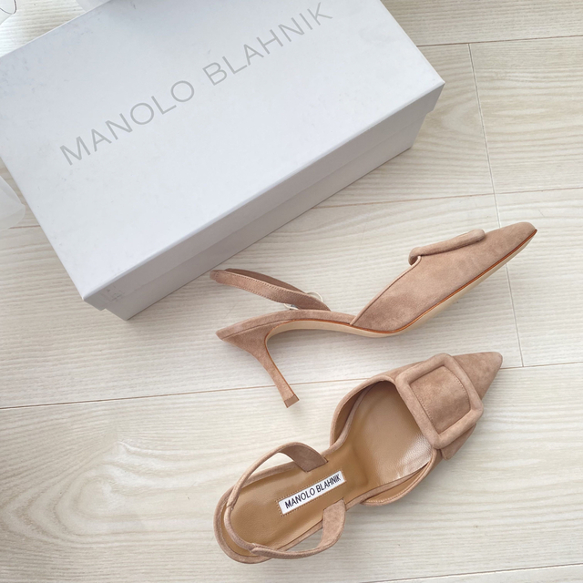 ラスト１【新品】Manolo Blahnik マノロブラニク バックル パンプス