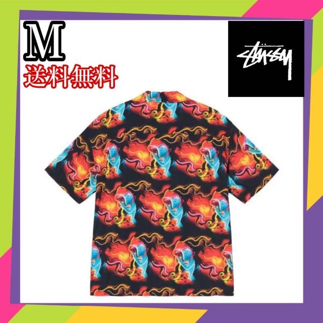 シャツStussy NEON VENUS SHIRT M