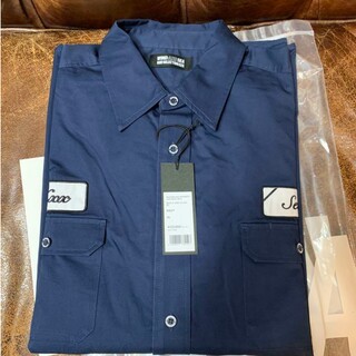 WIND AND SEA - GOD SELECTION XXX X WDS Twill Work Shirtの