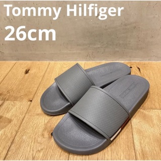 トミーヒルフィガー(TOMMY HILFIGER)の新品送料込み　トミーヒルフィガー　サンダル　グレー　26cm(サンダル)