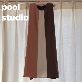 プールスタジオ(pool studio)の【nana様専用】プールスタジオアリヴィエ ワンピース プリーツ ドレス(ひざ丈ワンピース)