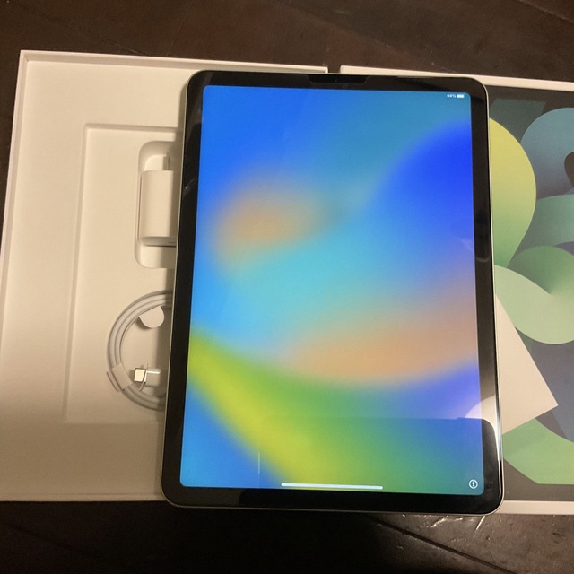 iPad air 4 wifi 美品 付属品 未使用 グリーン | www.feber.com