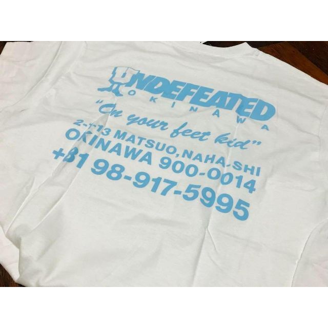 UNDEFEATED(アンディフィーテッド)のUNDEFEATED Okinawa 限定 Tee 沖縄 白 XL メンズのトップス(Tシャツ/カットソー(半袖/袖なし))の商品写真