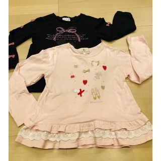 マザウェイズ(motherways)の女の子 子供服まとめ売り 長袖カットソー  120(Tシャツ/カットソー)