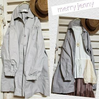 メリージェニー(merry jenny)のローズマリー様🌿merry jenny/２way袖ギャザー綿コート他 全２点(スプリングコート)