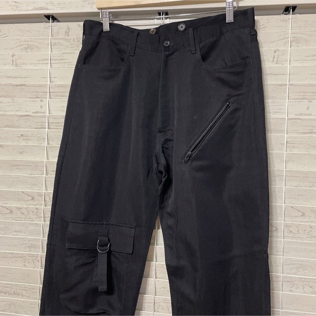 Yohjiyamamoto POUR HOMME ファスナーデザインパンツ