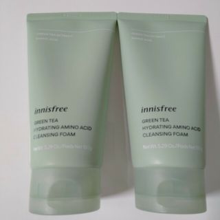 イニスフリー(Innisfree)のInnisfree グリーンティー アミノ フォームクレンザー(洗顔料)