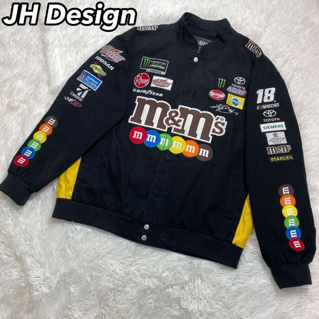 JH DESIGN m\u0026m's レーシングジャケット XL 総刺繍 ビンテージ