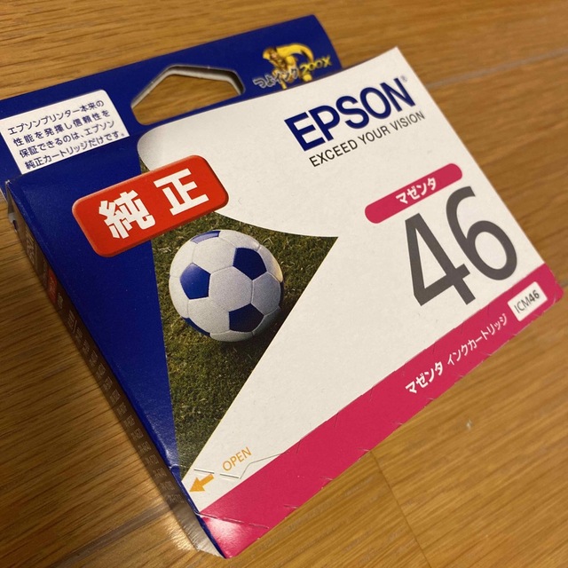 EPSON(エプソン)のEPSON インク  ICM46  マゼンタ インテリア/住まい/日用品のオフィス用品(その他)の商品写真