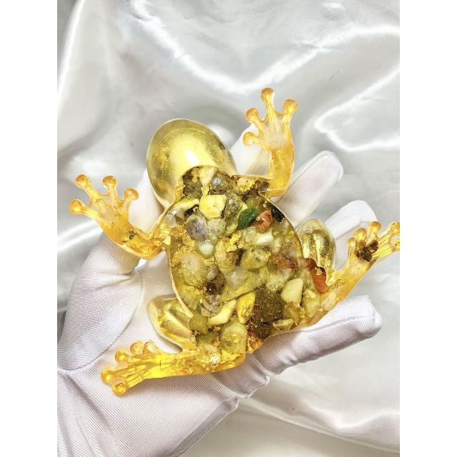 金運カエル☆お金がカエル☆オルゴナイト☆彡 「大金運」宝くじ 金運カエル☆お金がカエル☆オルゴナイト☆彡 「大金運」宝くじ