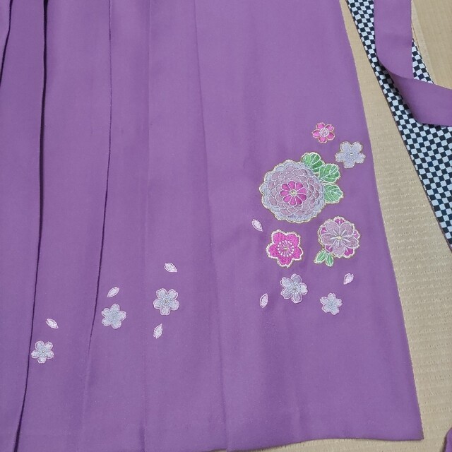 arisana(アリサナ)の袴セット 150(簡単着付け) キッズ/ベビー/マタニティのキッズ服女の子用(90cm~)(和服/着物)の商品写真