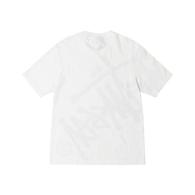 STUSSY - Stussy BIG BASIC PIGMENT DYED TEE 白 青 Lの通販 by ケンタ