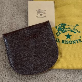 イルビゾンテ(IL BISONTE)のイルビゾンテ  コインケース  新品未使用　こげ茶(コインケース/小銭入れ)