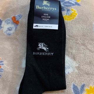 バーバリー(BURBERRY)のバーバリー　プラック靴下(ソックス)