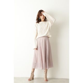 JILLSTUART size2 スカート 薄ピンク色