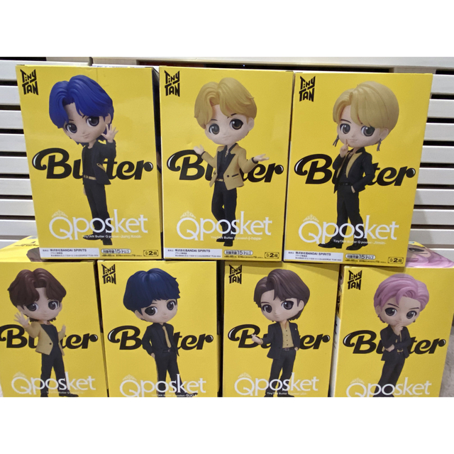 Tiny TAN BTS Butter Q posket Aカラー 7種-