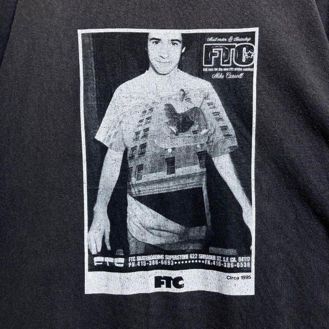 【希少XLサイズ】FTC ロゴ入りフォトTシャツ ストリート 入手困難 【希少XLサイズ】FTC ロゴ入りフォトTシャツ ストリート 入手困難