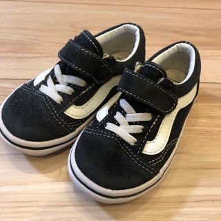 ヴァンズ(VANS)の中古 15cm vans オールドスクール V36CJ 黒(スニーカー)