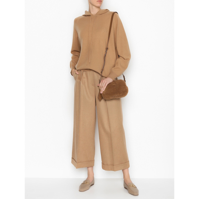 Max Mara - 【新品】Max Mara テディベア ショルダーバッグ キャメル