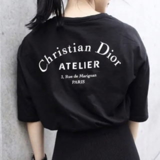 DIOR HOMME - Dior Homme Atelier logo T-shirt