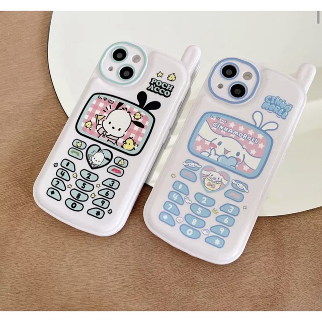 可愛いiPhoneケース12♡ガラケー風♡ポチャッコ♡韓国大人気♡ スマホ/家電/カメラのスマホアクセサリー(iPhoneケース)の商品写真