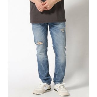 ゲス(GUESS)の【インディゴブルー(ROWE)】(M)Miami Destroyed Skinny Jeans(その他)