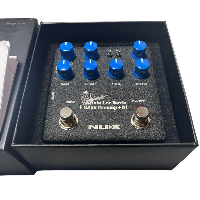 NUX Melvin Lee Davis BASS Preamp+DI楽器